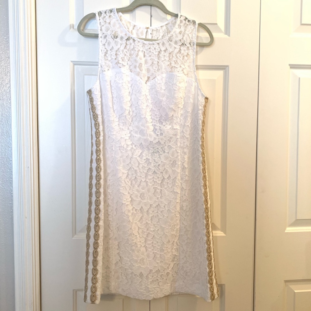 NWT Lilly Pulitzer white lace dress